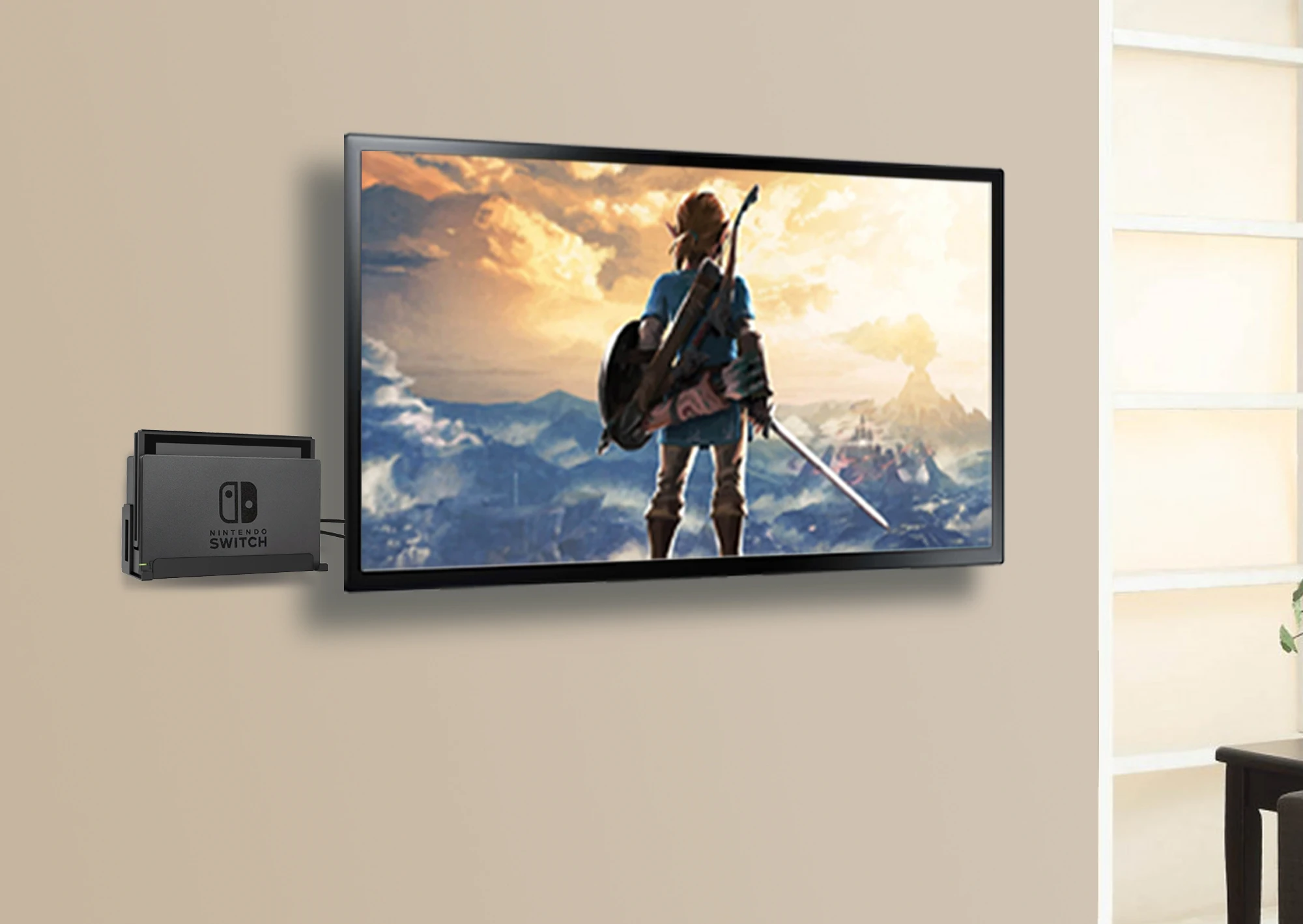 Monzlteck montagem de parede para nintender-o switch