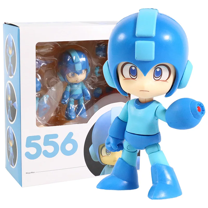 

Mega Man 556 Rockman Action Figure Collectible Model Toy Q Version Doll Gift