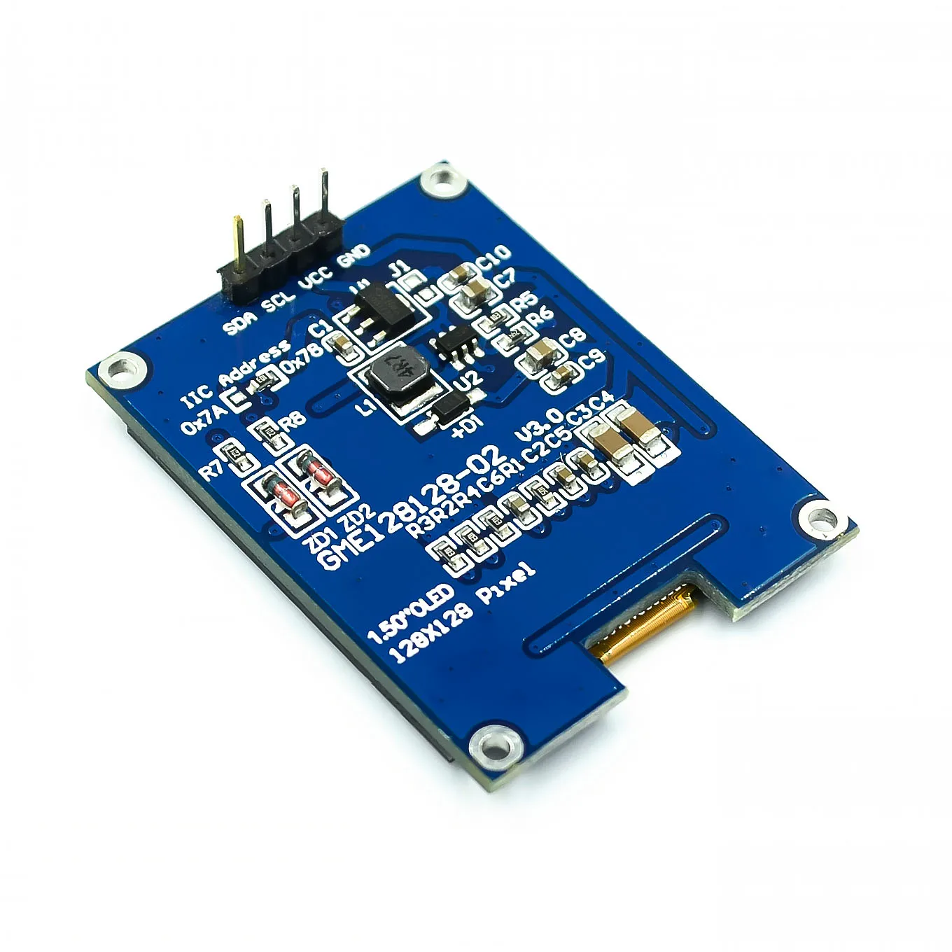 1,5 Дюймовый 128x128 OLED экран модуль для Raspberry Pi для STM32 для Arduino