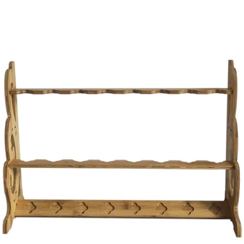 

Free Standing Wushu Weapon Racks Sword Stands Martial Arts Swords Stands