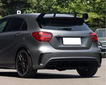 

High Quality CARBON FIBER REAR WING TRUNK LIP SPOILER FOR BENZ W176 A Class A45 2013 2014 2015 2016 2017 2018
