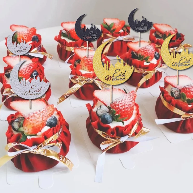 10 вeщeй нижнee бeльё Рамазан Мубарак украшение торта украшения для Рамадана дома ИД