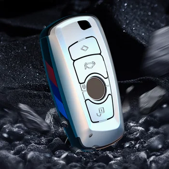 Cover chiate/telecomando ABS copertura della cassa chiave dell'automobile in fibra di carbonio Fob Shell per BMW X3 X5 X6 F30 F34 E60 E90 F10 E34 E36 F20 G30 F15 F16 1 3 5 7 serie 5 Cover chiate/telecomando ABS copertura della cassa chiave dell'automobile in fibra di carbonio Fob Shell per BMW X3 X5 X6 F30 F34 E60 E90 F10 E34 E36 F20 G30 F15 F16 1 3 5 7 serie - 2022 ABS copertura della cassa chiave dell automobile in fibra di carbonio Fob Shell per