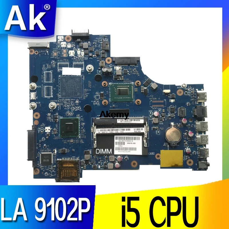 VAW11 LA-9102P REV: 17 de 1,0 для Dell Inspiron 3721 5721 материнская плата для ноутбука CN-03WVDR 03WVDR I5-3337U материнская плата для процессора originais