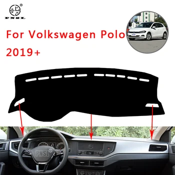 

PNSL Car Dashboard Cover Dash Mat Dash Pad Carpet For Volkswagen POLO 2019 Sun protection anti - slip anti - uv