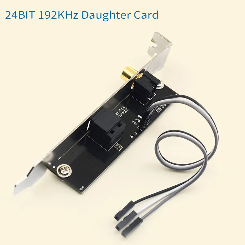 24Bit, 192KHz, SPDIF, Filha Cartão, Completo, Meia