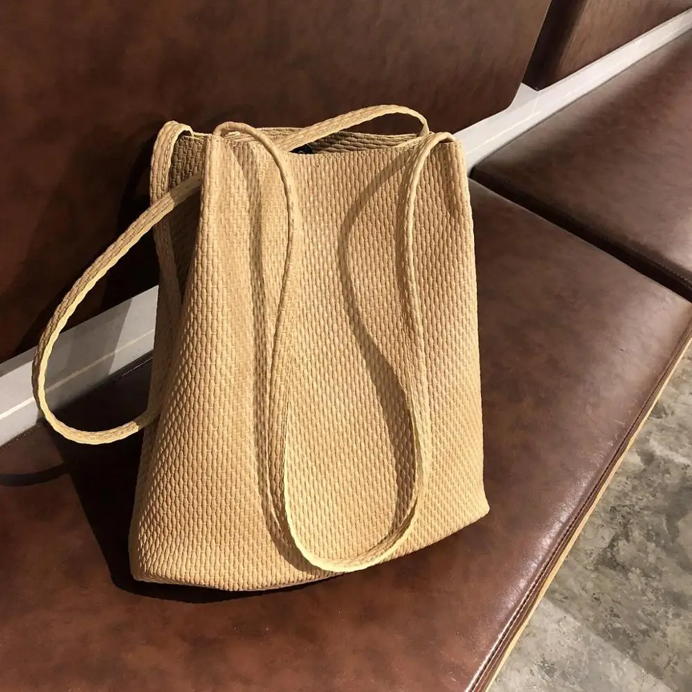 

casaul straw bags designer women rattan buckets bag large capacity shoulder bag wicker woven meseenger bag summer beach handbags