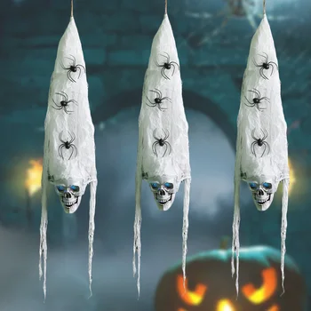 

Creative Horror Props Haunted House Hanging Ghost Scary Skeleton Hanging Grim Reaper Home Door Bar Party Decoration