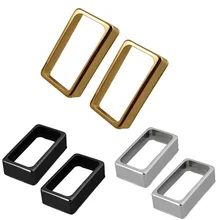 

2pcs Nickel Pickup Ring Electric Guitar Metal Open Style Humbucker Pickup Cover Mounting Rings Classic Warm Sound Guitars Parts
