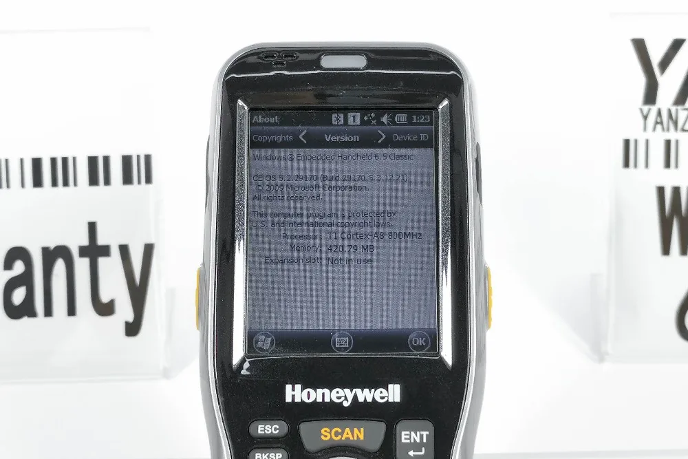 Инвентарная машина для Honeywell Dolphin 6100 2D сборщик данных КПК мобильный ручной терминал CE6.0