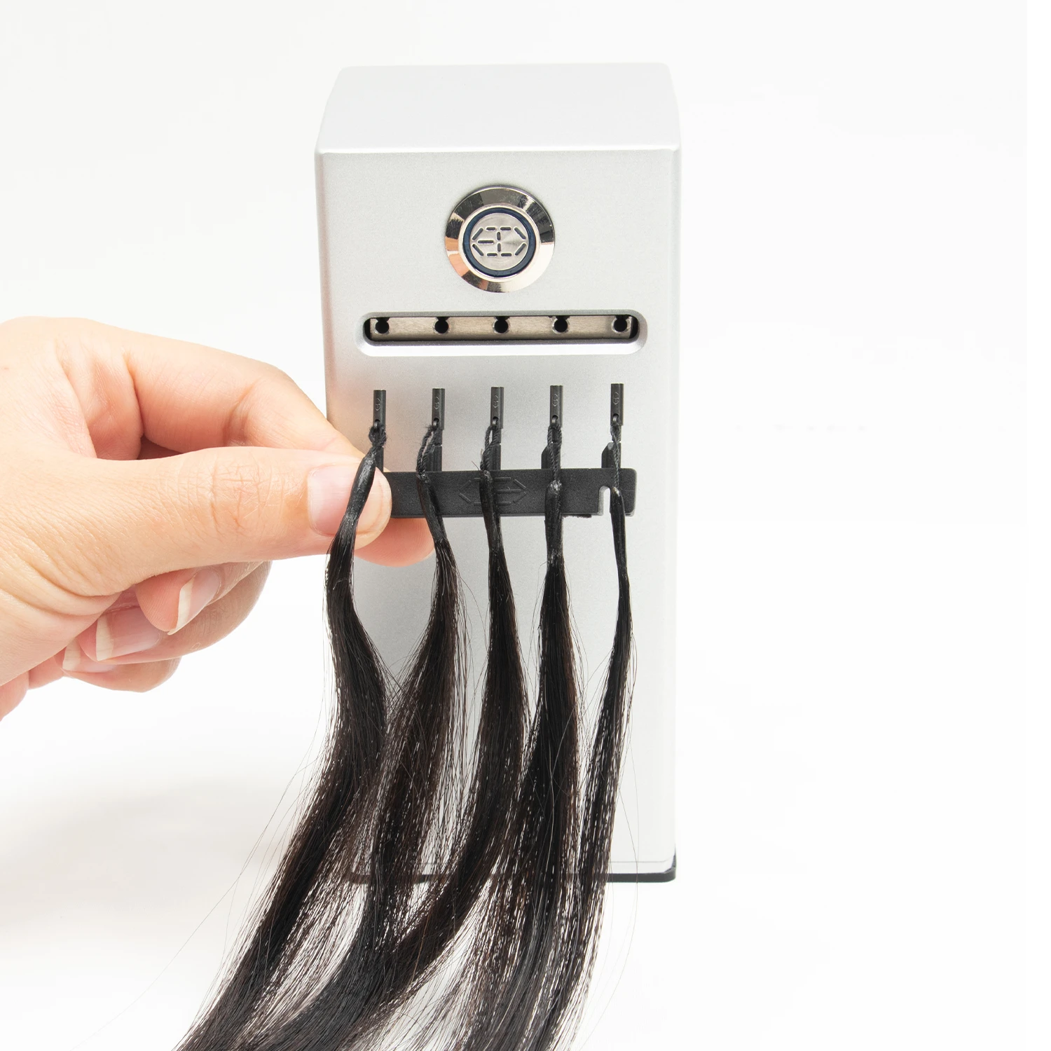 6d Second Generation Hair Extension Installation Machine Lock The Hair  Bundle To The 6d2 Buckle At The Extreme Speed - Connectors - AliExpress