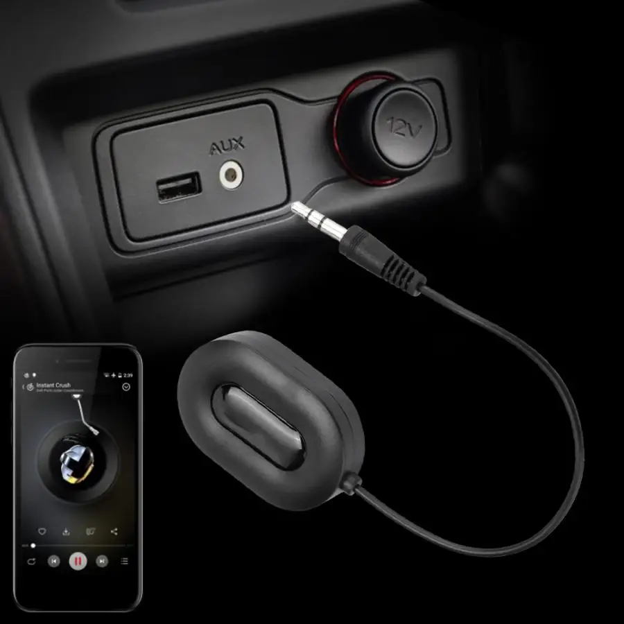 Портативный Аудио Bluetooth приемник B5 поддерживает HFP HSP A2DP Навигация/вызов Мини |