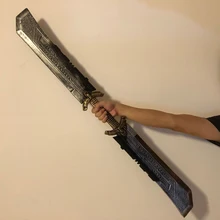 110 см танос войны косплей оружие обоюдоострый меч нож Хэллоуин реквизит 4