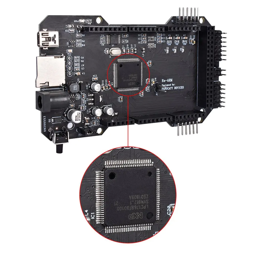Cloned Re-ARM 32 бит плата контроллера 32 бит обновленная база на Mega2560 с sd-картой для ramps 1,4 1,5 1,6 3d части принтера