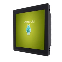 Ordinateur tactile industriel Android 10/12/15/17/19/21 pouces, système tout en un, Mini pc 2 go ram 16G SSD wifi,Fanless capacitif 