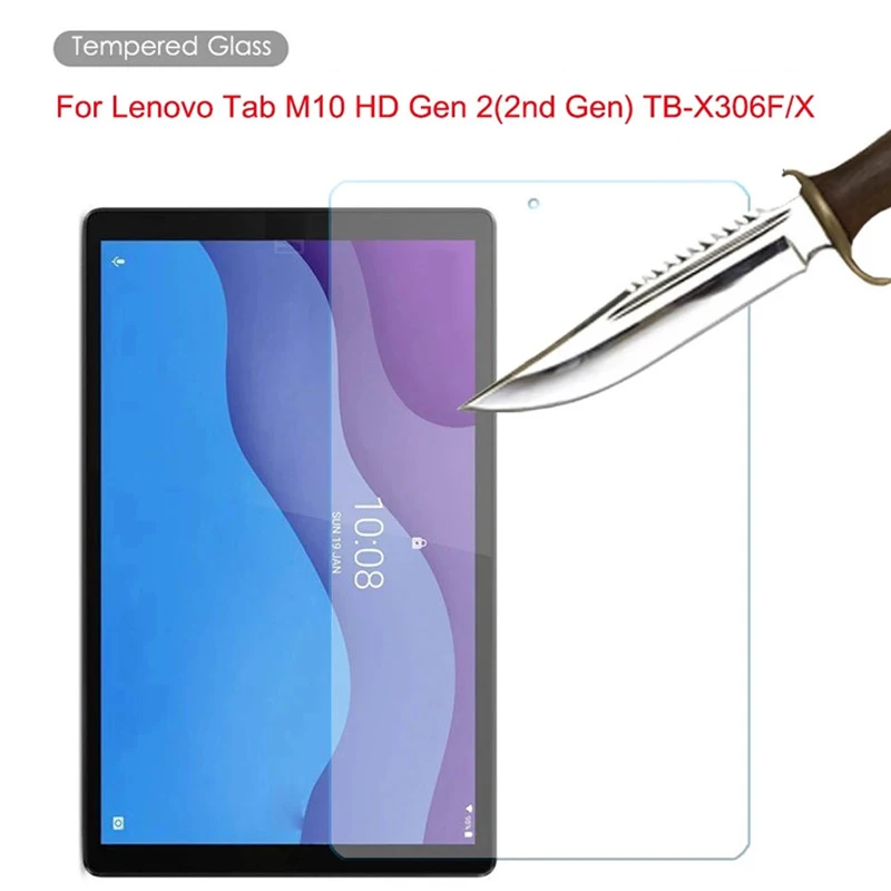 Закаленное стекло для Lenovo Tab M10 2nd Gen HD защита экрана 9H Защитная пленка M 10 TB-X306X TB X306X
