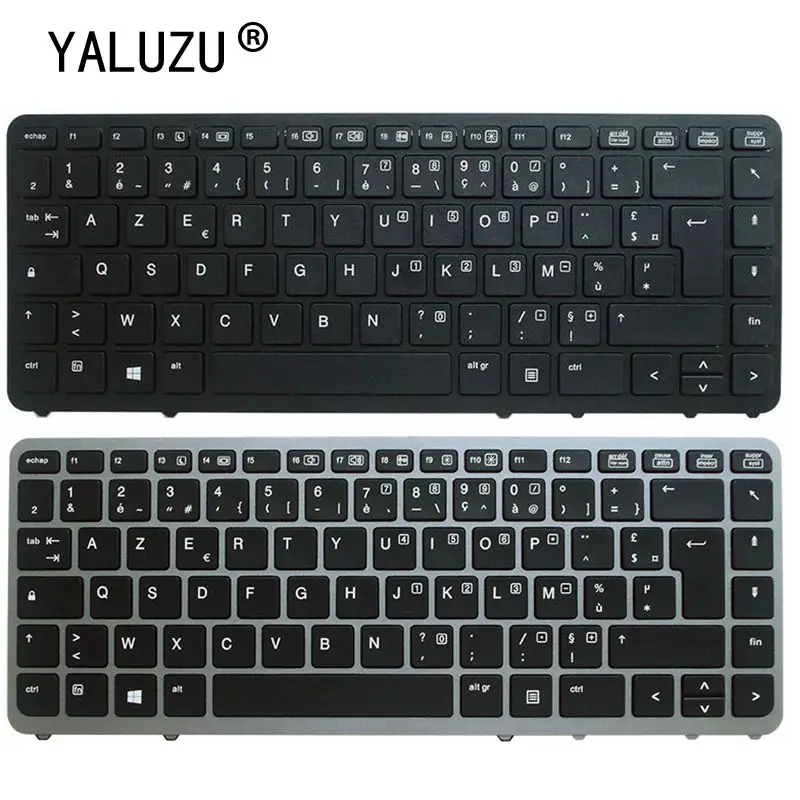 Французская сменная клавиатура Azerty для HP Elitebook 840 G1 G2 850 FR без подсветки |