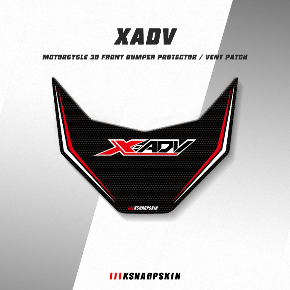 

3D Motorcycle Headlight sticker Front fender decal Exhaust pipe decals Body steel plate side stickers For HONDA X-ADV xadv 750