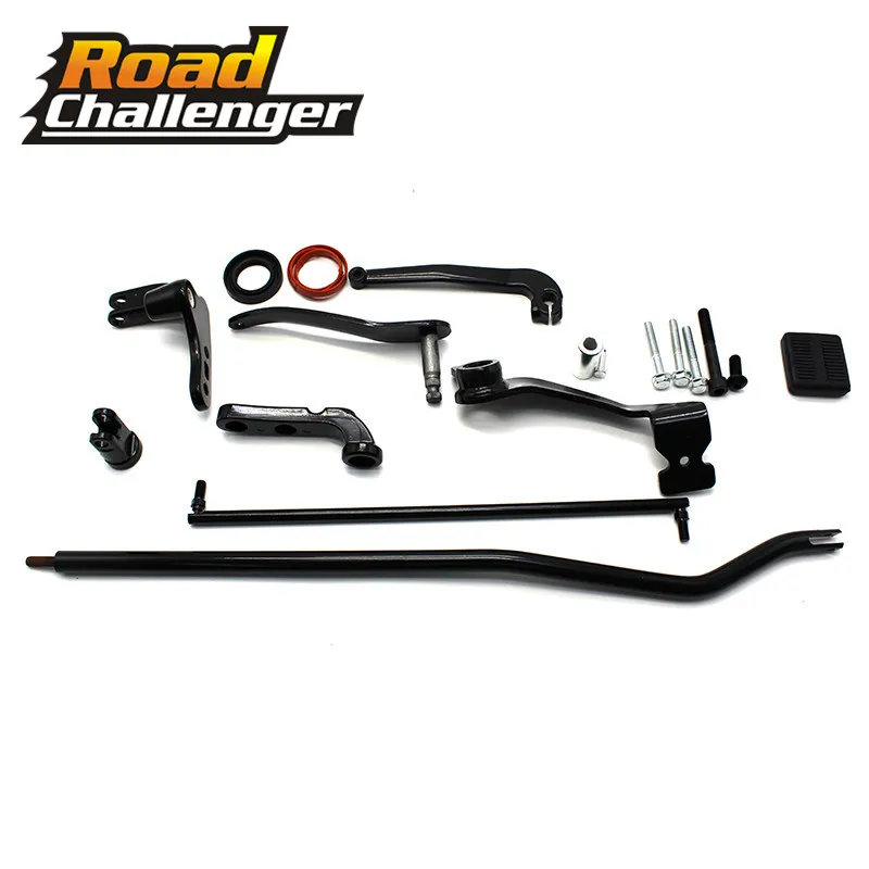 

Forward Controls Complete Kit Levers Linkages Motorcycle Black For Harley Dyna Street Bob FXDB Model 2006-2017