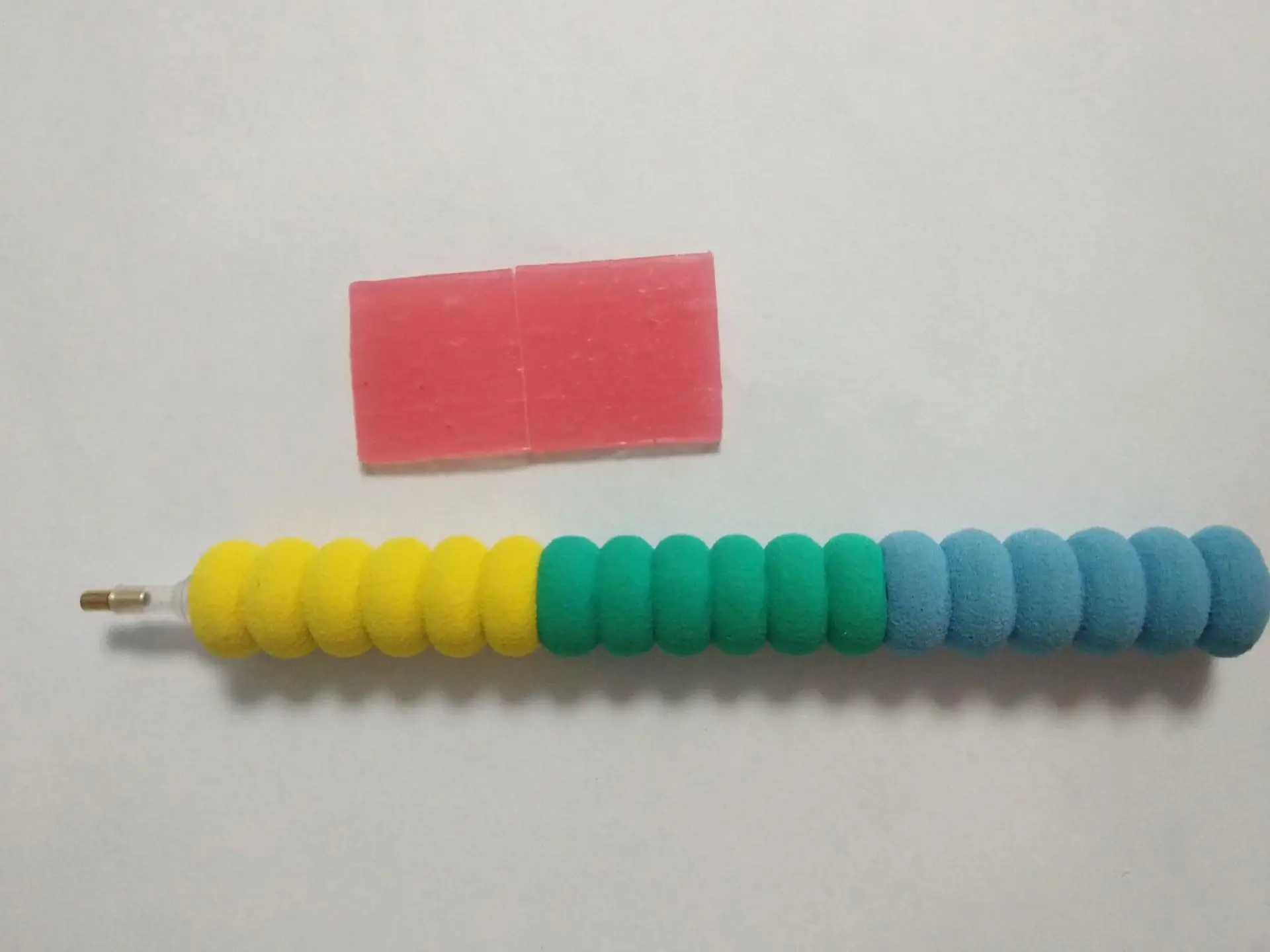 Светло-желтый Вышивка стразами рисунков животных Бабочка DIY Алмазная картина праздник подарок на день рождения подарок любовника - Цвет: Светло-желтый