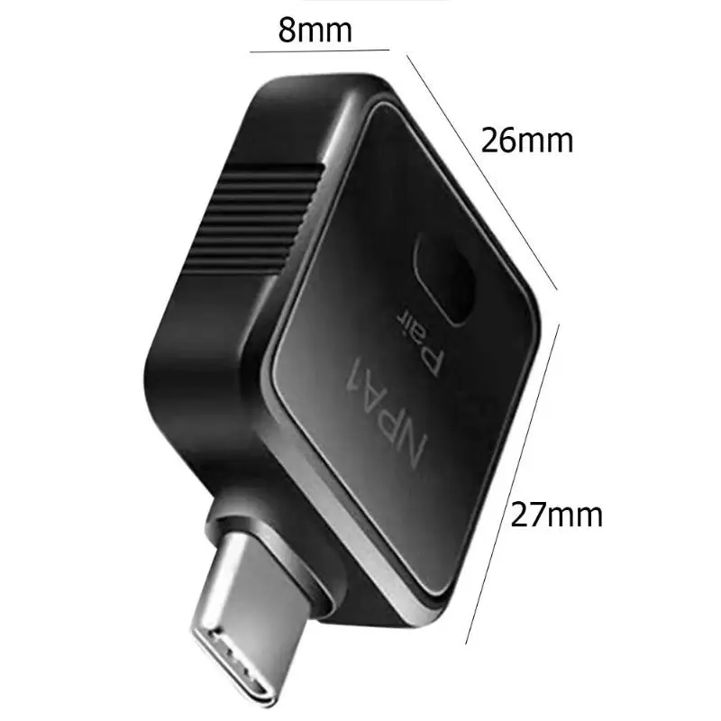 Беспроводной адаптер с Bluetooth Dongle usb type C гарнитура Мини передатчик для NS PS4 небольшой размер легко переносить низкую задержку
