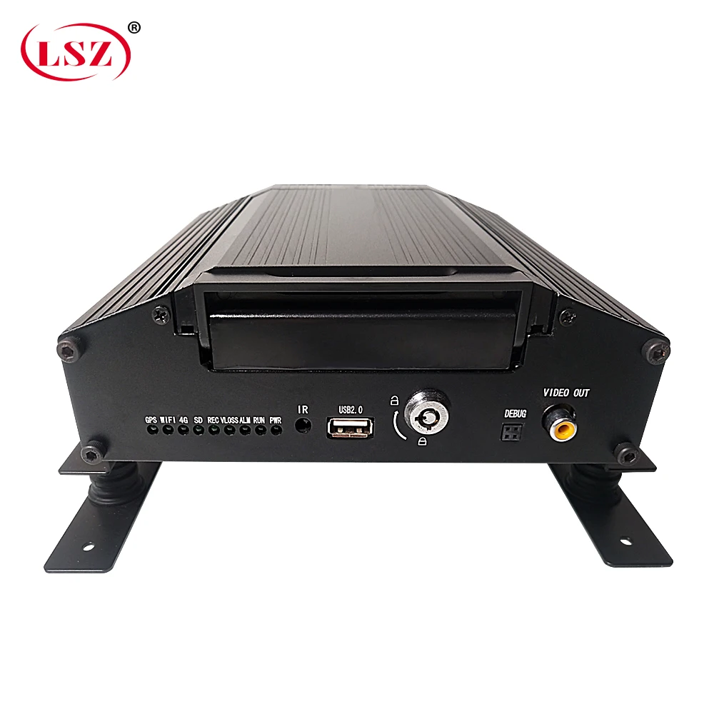 

LSZ 4G GPS 8-channel hard disk monitoring host AHD remote positioning MDVR factory bus/truck