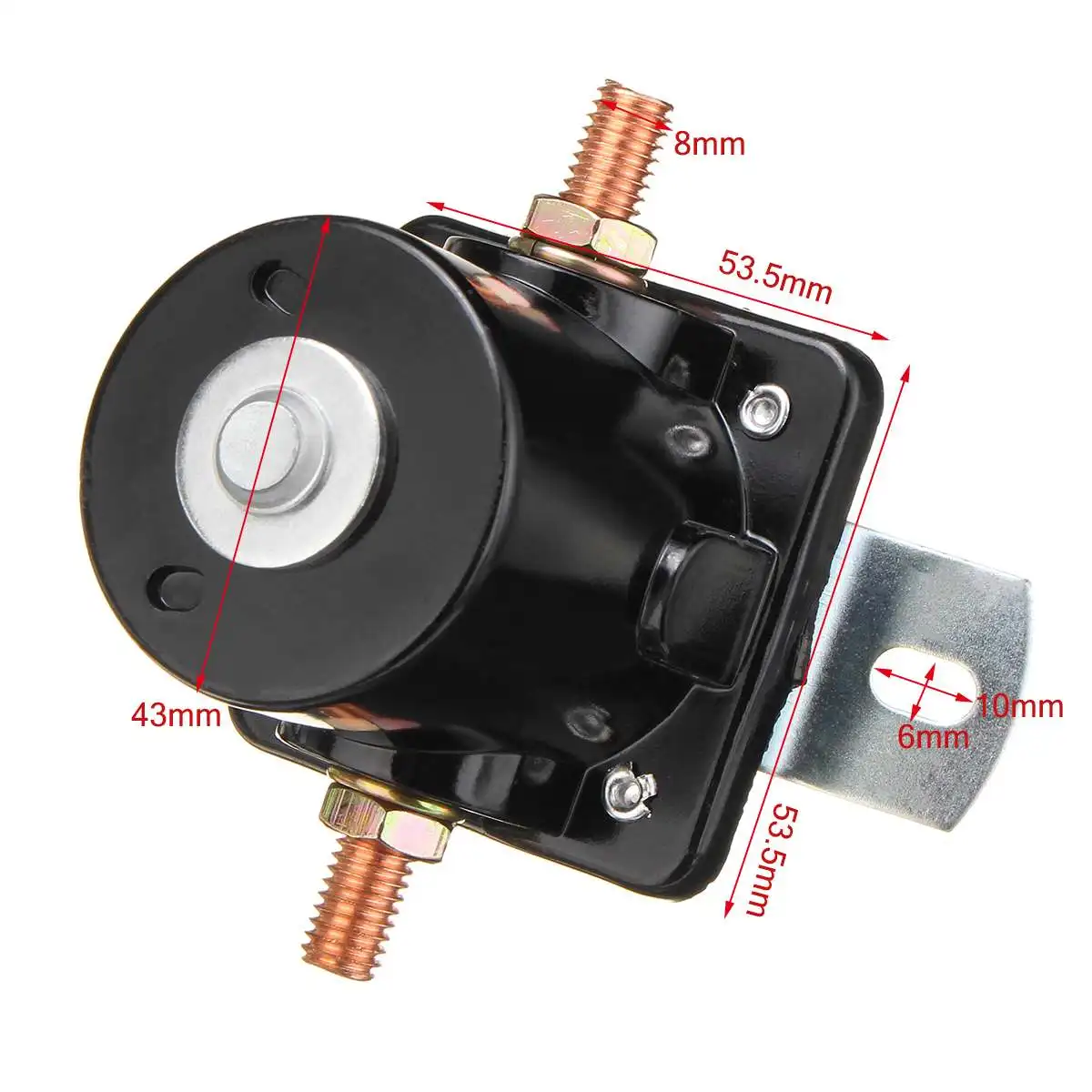 8N1145012V 3 Post 12 Volt Starter Solenoid for Ford Tractor 2N 8N 9N