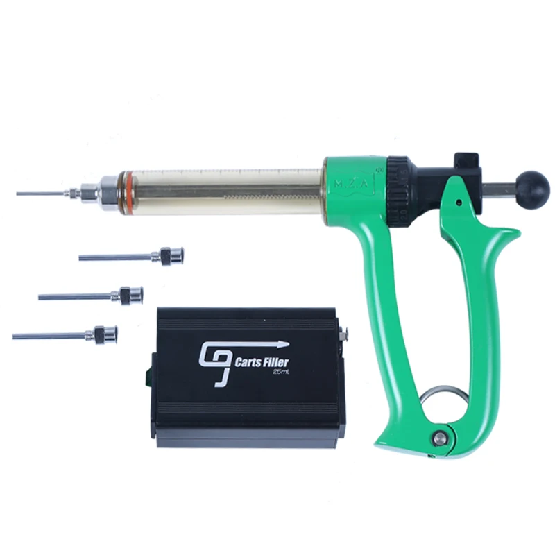  Greenlightvapes G9 Auto Carts Filler Kit Vape Cartridges Filling CBD Oil 25ml Pods Injection Machin