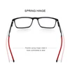 MERRYS DESIGN Men Sport Glasses Frame Myopia Prescription Eyeglasses Acetate Frame Aluminum Temple With Silicone Legs S2270 ► Photo 3/6