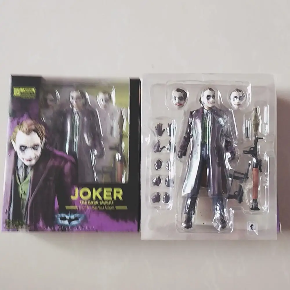 SHF темная Ночная экшн-фигурка Джокера Коллекционная модель игрушка кукла подарок
