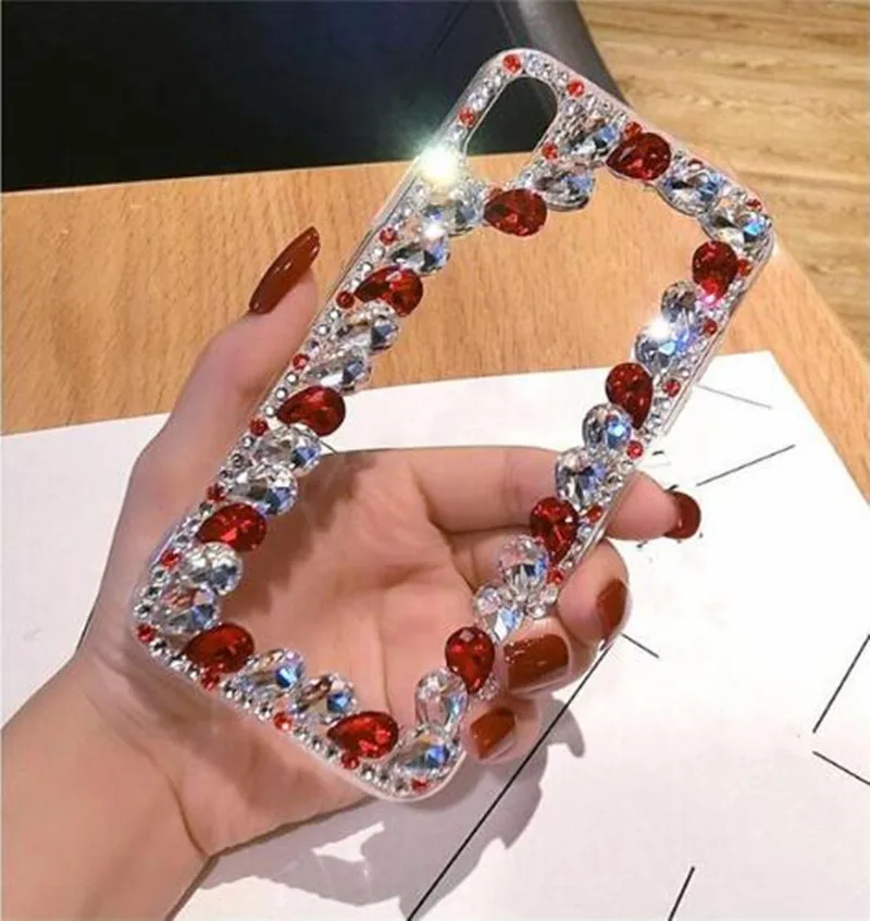 

phone case fashion Bling Crystal Diamonds Rhinestone soft Back Cover For SamsungS8 S9 S10 S20 S21 S22 Ultra S23PLUS Note9 10 20