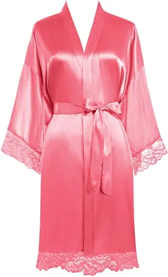 Women Sleepwear Women Dress Women Sexy Imitation Ice Silk Sleepwear Ladies Half Sleeve Nightgowns Nightdresses