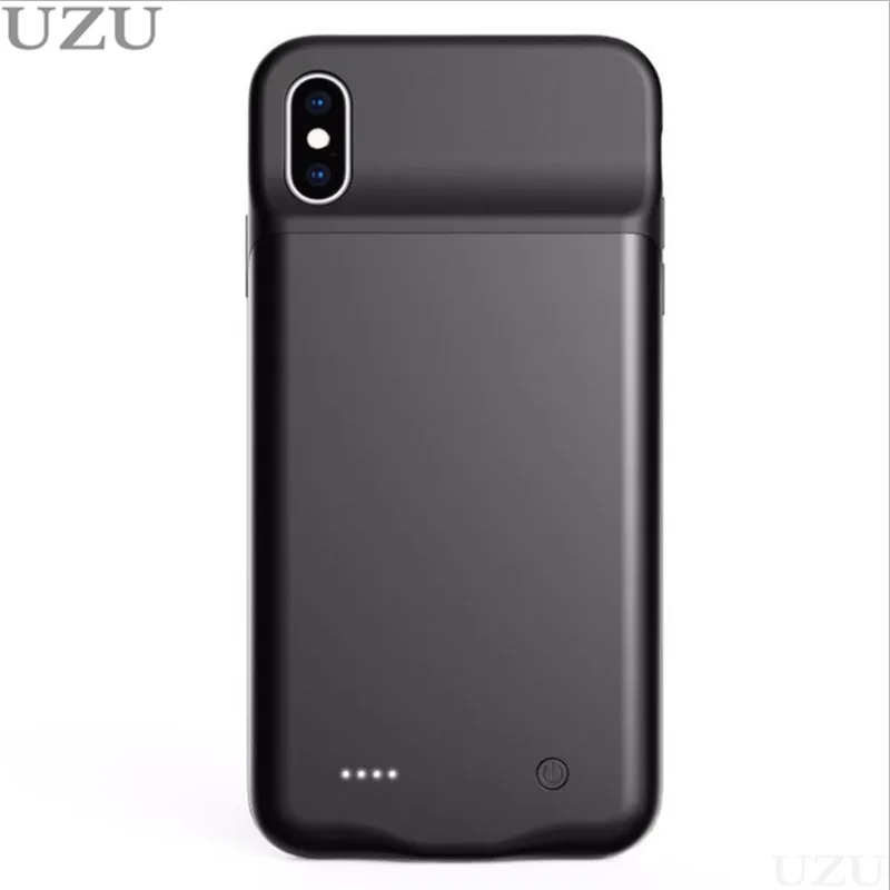 

4000mah high capacity battery charger case for iphone xr xs max external wireless charging cover for iphone xr xs max luxury