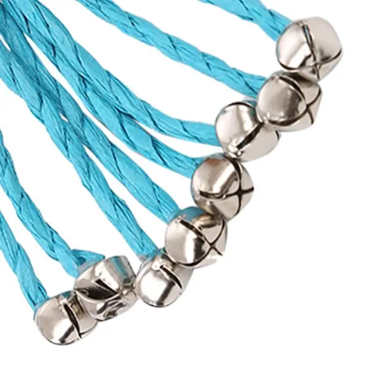 Lovely Kitten Puppy Bell Toy Blue Paper Rope Octopus Shape Lovely and Pleasant Interesting Vocalization Toy Pets Supplies