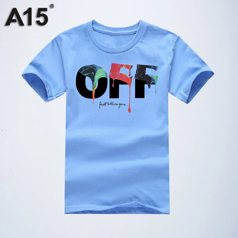 K4T79Skyblue A15/ г. Футболка для больших мальчиков, летняя хлопковая подростковая одежда с короткими рукавами Топы, футболка для маленьких девочек 6, 8, 10, 12, 14 лет - Цвет: K4T79Skyblue