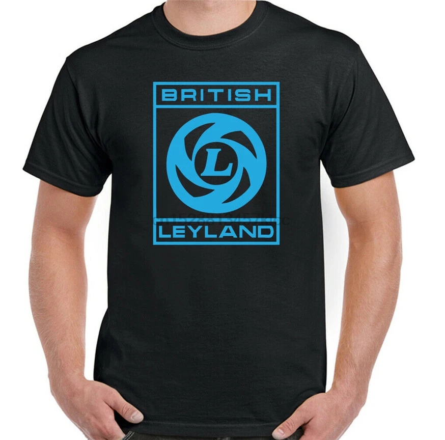 british leyland mens retro car manufacturer t shirt lorry logo rover mini austin cool tops tee shirt t shirts aliexpress aliexpress