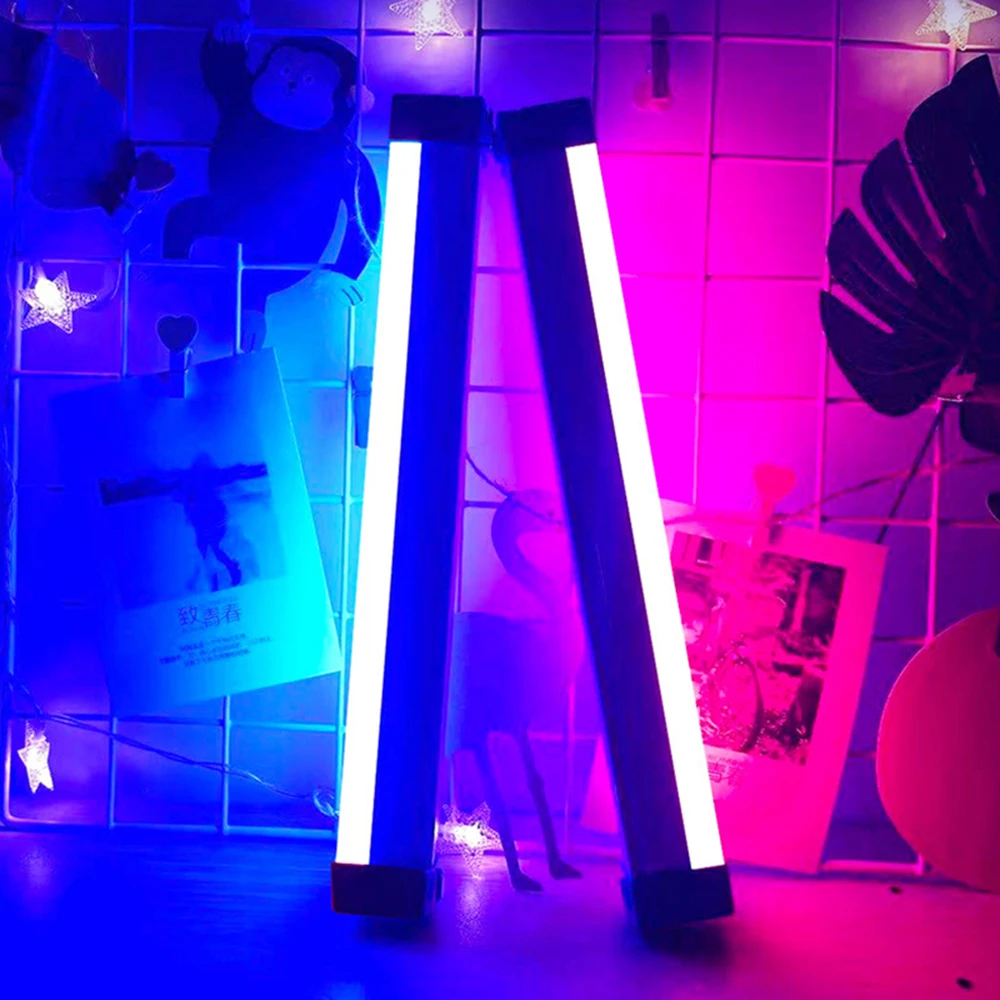 Baguette Lumineuse RGB Baguette Lumineuse LED Colorée Pour Fête Lumière De  Remplissage 2700K-7500K Flash À Main Speedlight Éclairage De Photographie
