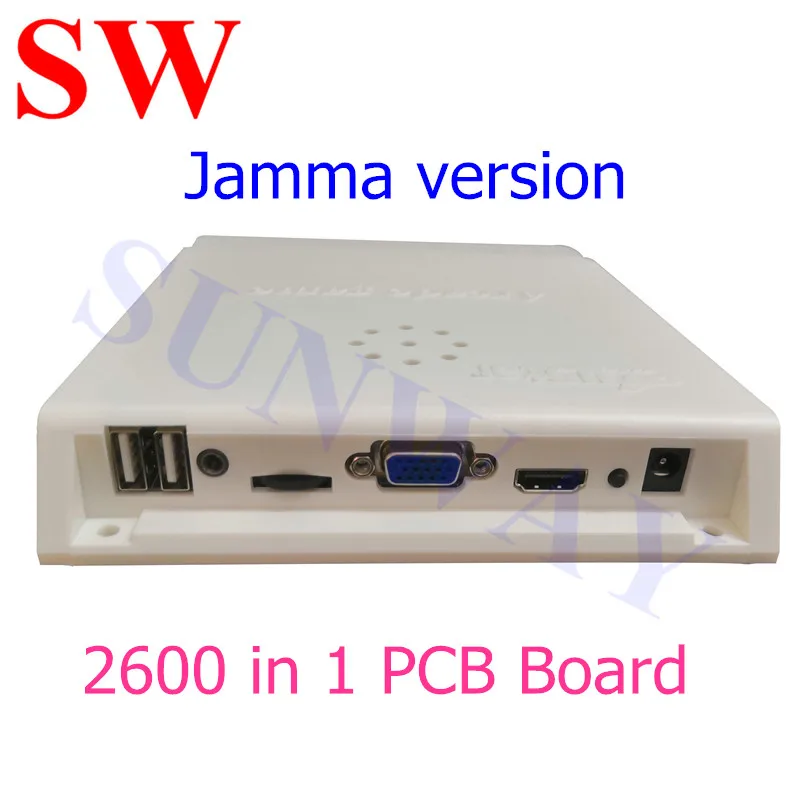 JAMMA версия 9S мульти доска/2600 в 1 игры доска с 10 шт. 3D игры+ 2590 шт. 2D gams для Jamma аркадный шкаф игровой автомат
