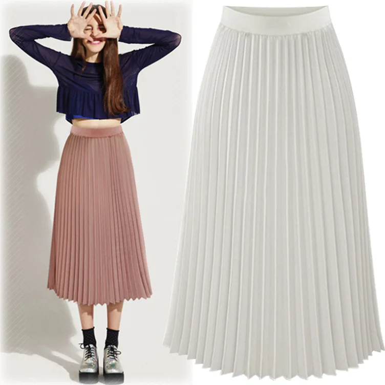 camisas con faldas largas