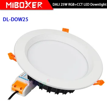 

Miboxer 25W DALI RGB+CCT LED Downlight DL-DOW25 Dimmable lamp AC100-240V DALI Signal led Ceiling light