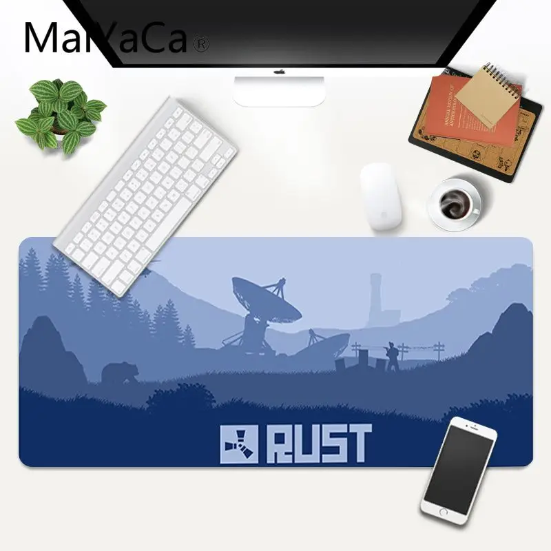 

Deep forest Rust game Boy Gift Pad Beautiful Anime Mouse Mat Size for 40*90cm L XL Super Large Game Gaming Keyboard Mat