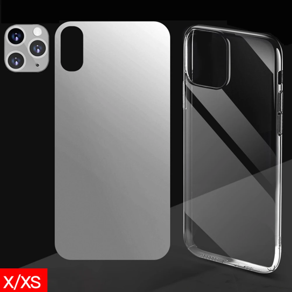 Для iPhone X XS MAX вторая Замена для iPhone 11 алюминиевый сплав камера объектив Кольцо телефон задняя пленка чехол Комплект для iPhone X/XS