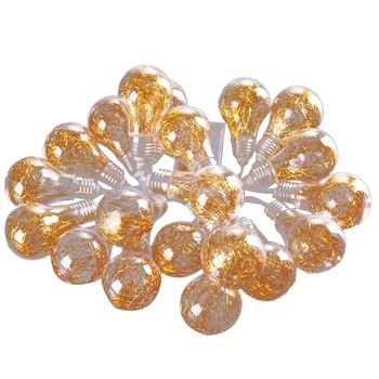 

3M USB LED Fairy Lights 20 Bulbs Battery Globe String Lights Home Room Vintage Decor String Lantern