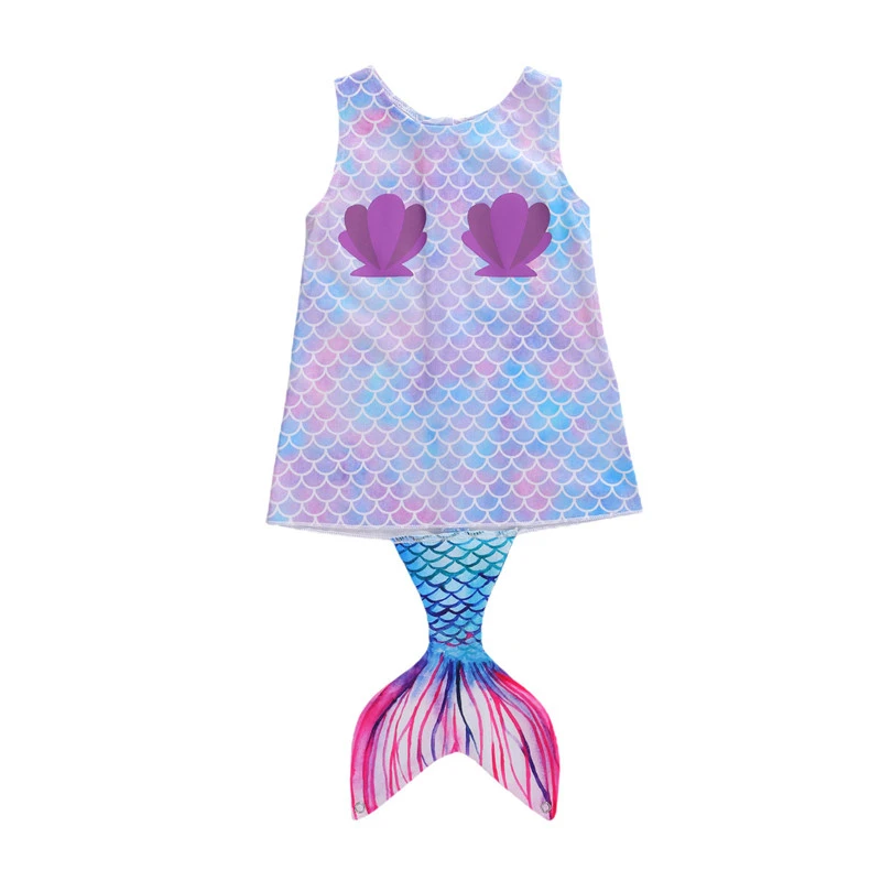 fish dress for baby girl