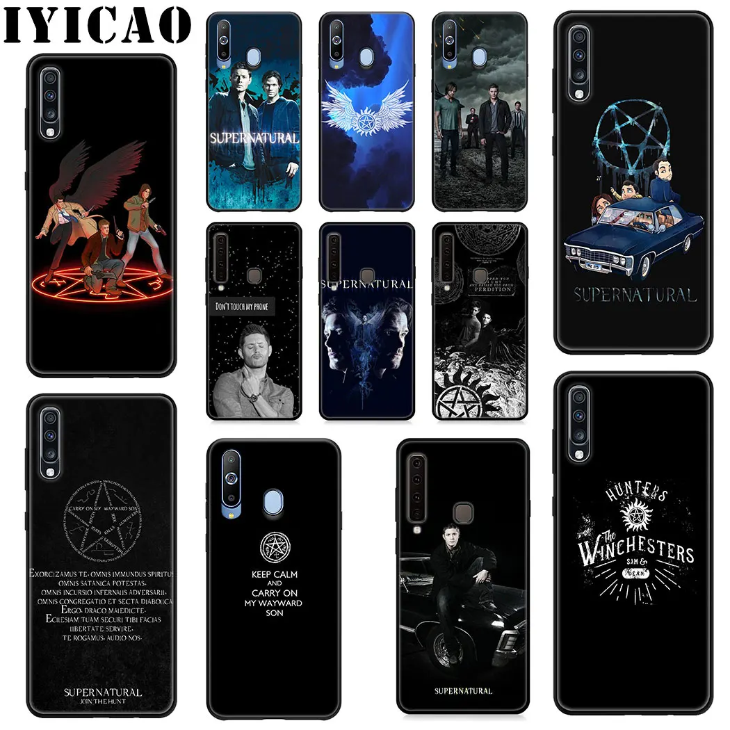 IYICAO Сверхъестественное мягкий чехол для samsung Galaxy A9 A8 A7 A6 2018 плюс A3 A5 2016 2017 J6