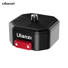 Ulanzi Claw – plaque de dégagement rapide, Mini plaque QR avec vis de 1/4 pouces, supportant une charge de 50kg pour appareil photo DSLR, accessoires de photographie 