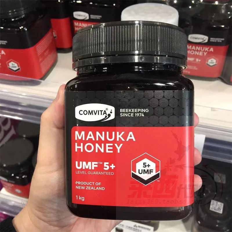 Новозеландский мед Comvita Manuka UMF5 + 1000 г для пищеварения и иммунитета дыхательная