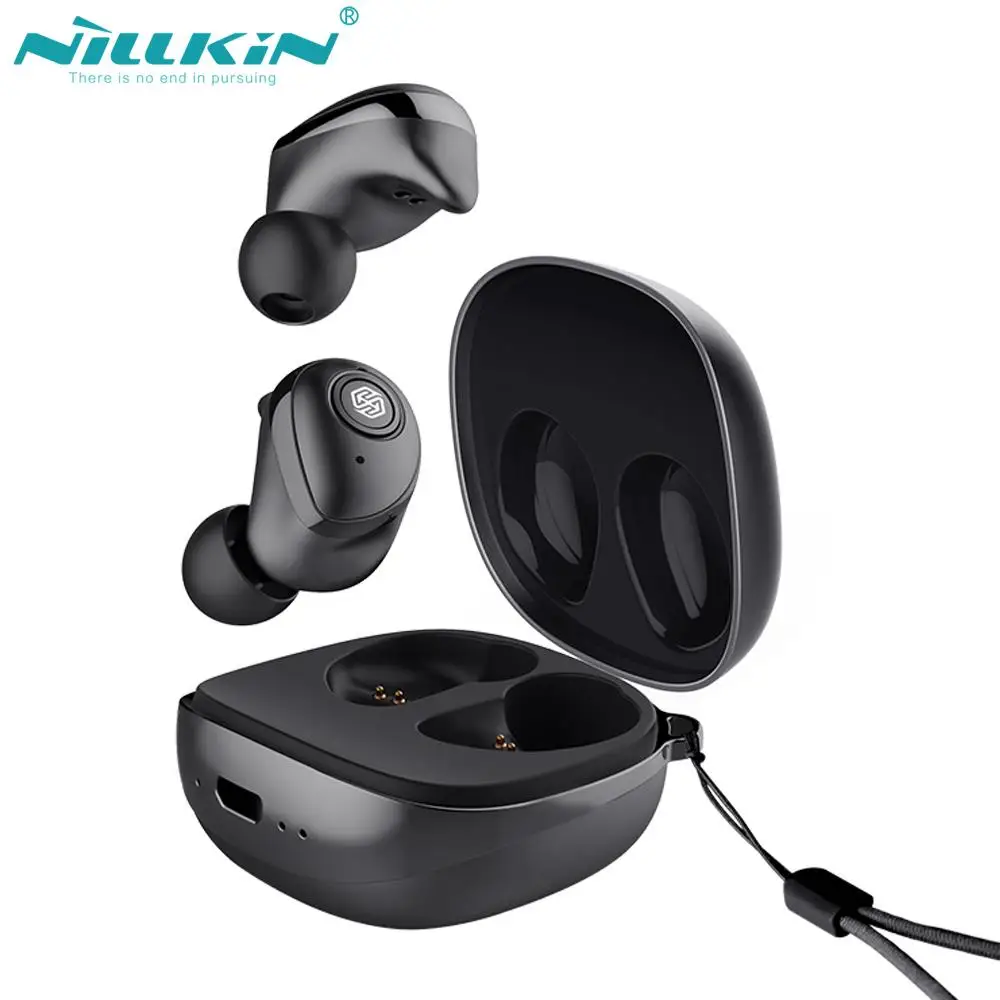 NILLKIN TWS Bluetooth 5 0 настоящие беспроводные наушники IPX5 спортивный комплект с головкой