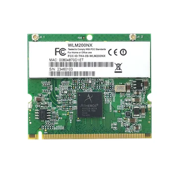 

Wireless Network Card AR9220 MINI PCI ROS Module 2.4G 5G WLM200NX 802.11 High Speed Dual Band Stable Office 300Mbps For Laptop