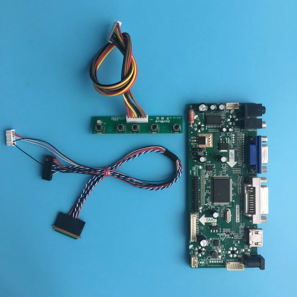 Плата контроллера для B173RW01 плата дисплея b5/V4/V1 1600 х900 панельный экран VGA HDMI